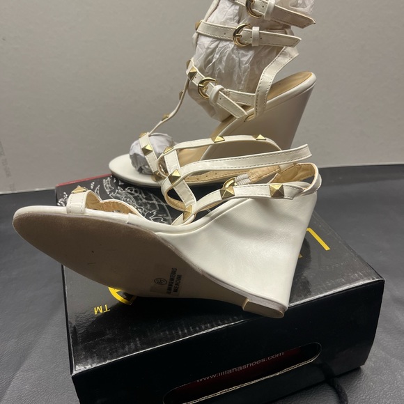 Liliana wedge shoes - Brand new in box - Size 6.5 - Picture 2 of 7